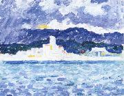 Paul Signac east wind France oil painting artist